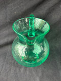 Emerald Green Crackle Plastic Pitcher