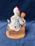 Norman Rockwell "The Runaway" Clown Figurine