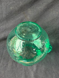 Emerald Green Crackle Plastic Pitcher