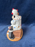 Norman Rockwell "The Runaway" Clown Figurine
