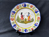 HB Quimper France Plate