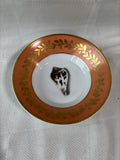 Pair Of Mottahedeh Vista Alegre Historic Natchez Shell Pattern Berry Bowls