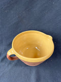 Wisconsin Pottery Redware Batter Mixing Bowl