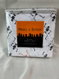 Halloween Skeleton Full Sheets Skull & Bones Spooky Bedding Set