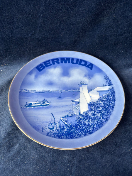Bermuda Souvenir Collectible Plate