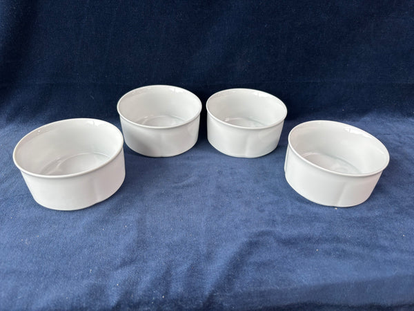 Set Of 4 Villeroy And Boch Switch 1 White Soup/Cereal Bowls