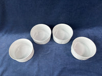 Set Of 4 Villeroy And Boch Switch 1 White Soup/Cereal Bowls