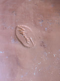 Merry Christmas Redware Dish