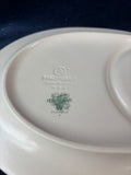 4 Piece Pfaltzgraff Naturewood Snack Plates with Soup Bowls