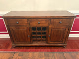 Dining Buffet with Wine Rack Divider - Unbranded ***HEAVY ITEM***READ DETAILS ON PICK UP POLICY***