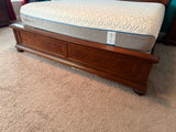 Wooden King Bed - Unbranded ***HEAVY ITEM***READ DETAILS ON PICK UP POLICY***
