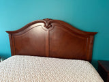 Wooden King Bed - Unbranded ***HEAVY ITEM***READ DETAILS ON PICK UP POLICY***