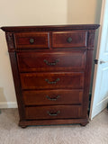 Wooden Tall Dresser - Unbranded ***HEAVY ITEM***READ DETAILS ON PICK UP POLICY***