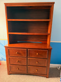 6-Drawer Dresser with Hutch - Unbranded ***HEAVY ITEM***READ DETAILS ON PICK UP POLICY***