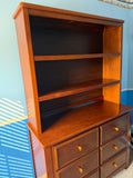 6-Drawer Dresser with Hutch - Unbranded ***HEAVY ITEM***READ DETAILS ON PICK UP POLICY***