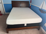 Double/Full Bed with Square Headboard