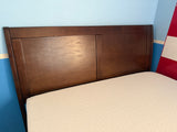 Double/Full Bed with Square Headboard