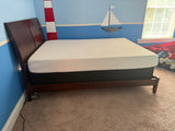 Double/Full Bed with Square Headboard