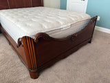 Queen Sized Decorative Wood Bed - Unbranded ***HEAVY ITEM***READ DETAILS ON PICK UP POLICY***