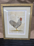 Coucou Bleu Framed Print by Isabelle de Borchgrave