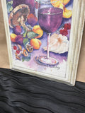 Wine Panel Print by Deborah K. Ellis