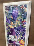 Wine Panel Print by Deborah K. Ellis