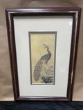 Japanese Style Peacock Print