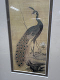 Japanese Style Peacock Print