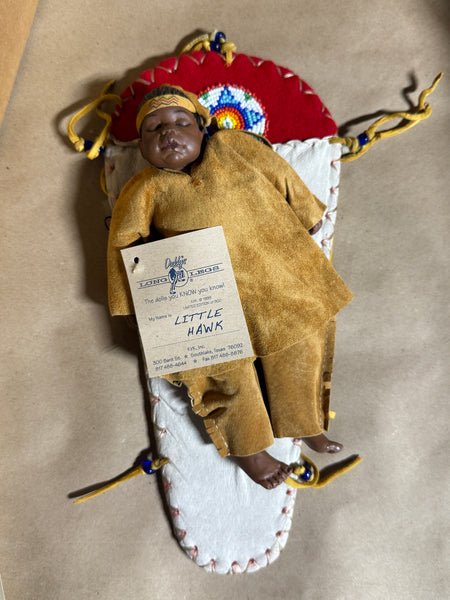 Little Hawk Signed Doll by Daddy's Long Legs