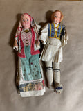Pair of Vintage Dolls (1 missing shoe)