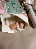 Pair of Vintage Dolls (1 missing shoe)