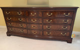 Drexel Heritage 12-Drawer Triple Dresser