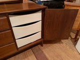 Mid Century 9-Drawer Credenza by American of Martinsville