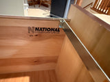 Dark File Cabinet by National Office Furniture