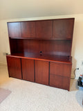 Dark Credenza by National Office Furniture