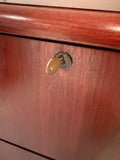 Dark File Cabinet by National Office Furniture