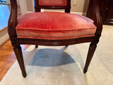 Dining Table with 8 Chairs, 3 Leaves, and Pads, by Henredon