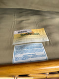Rattan Chair and Ottoman by Tradewinds with Slip Cover (A)