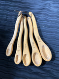 Set of Wooden Measuring Spoons