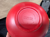 5 pc Melamine Nesting Red Measuring Cups Set