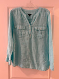 Women's Talbots Petite Linen Shirt - XL