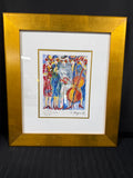 Five Women Musicians by Zamy Steynovitz - Signed Seriolithograph with COA