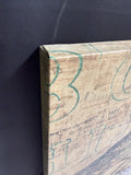 Alphabet Bird - Print on Canvas