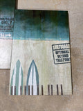 Pair of Beach Prints on Canvas