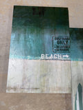 Pair of Beach Prints on Canvas