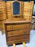 Vintage Chest of Drawers with Mirror