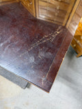 Two Drawer Filing Cabinet with Glass - See Photos for Condition***HEAVY ITEM***READ DETAILS ON PICK UP POLICY***