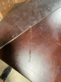 Two Drawer Filing Cabinet with Glass - See Photos for Condition***HEAVY ITEM***READ DETAILS ON PICK UP POLICY***