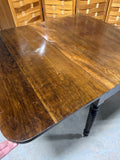 Antique Twisted Leg Drop Leaf Table