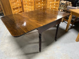 Antique Twisted Leg Drop Leaf Table